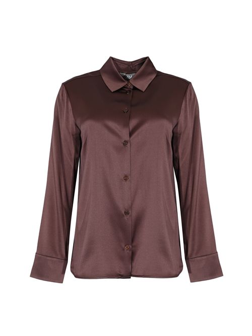 Camicia Emiro in raso di seta MM Max Mara | 2526116018600023